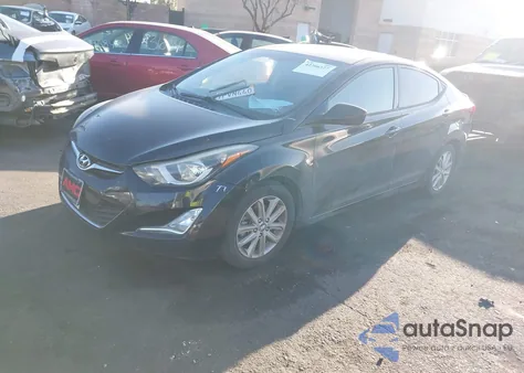 2016 Hyundai Elantra Se z USA, uszkodzony, nr VIN 5NPDH4AE6GH741097